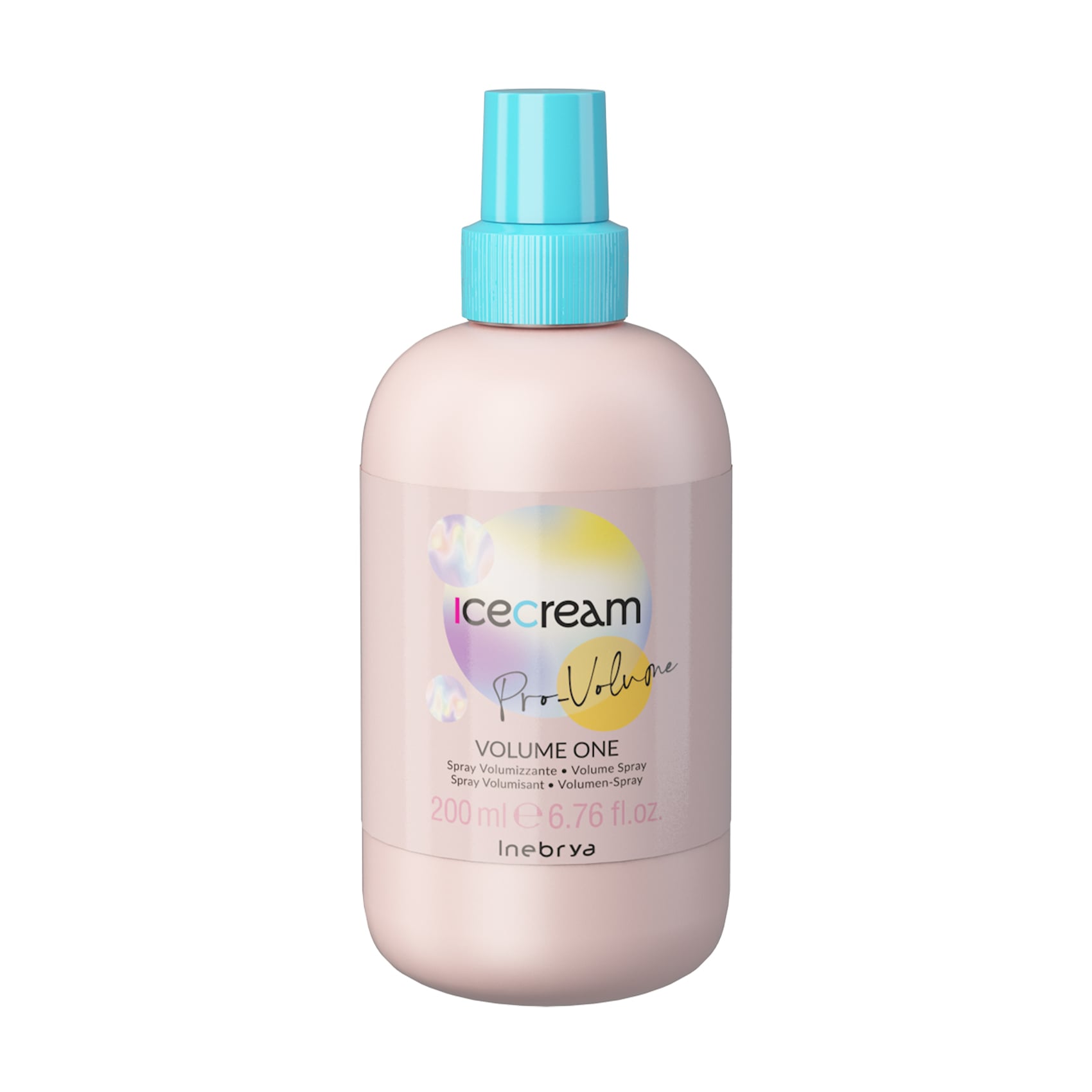 Спрей для додання об'єму волосся Inebrya Ice Cream Volume One 15 in 1 Spray, 200 мл